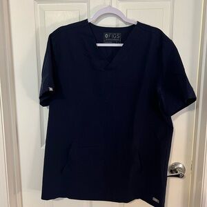 Figs Men’s Navy Blue Scrubs. Size large.